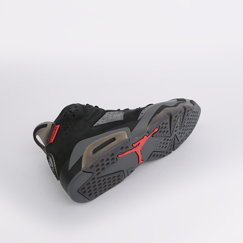 мужские черные кроссовки Jordan 6 Retro PSG CK1229-001 - цена, описание, фото 6